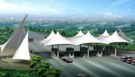 合肥膜結(jié)構(gòu)車棚廠家：膜結(jié)構(gòu)車棚怎么裁剪？